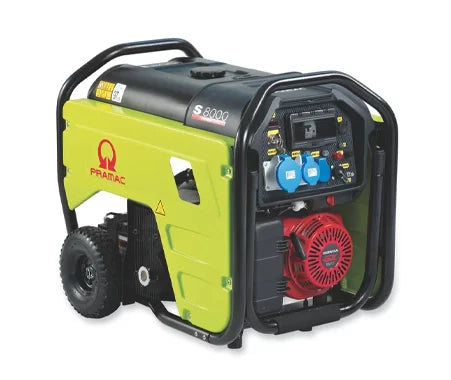 Pramac S 8000 - 7.15 KVA  - 220 V AVR Petrol Generator (Ideal for backup power)